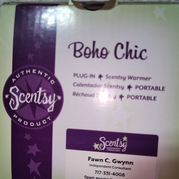 SCENTSY GUC BOHO CHIC PLUG IN FRAGRANCE WARMER - Picture 3 of 6